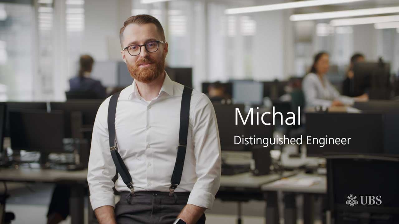 UBS More Than Code Employer Branding-Kampagne