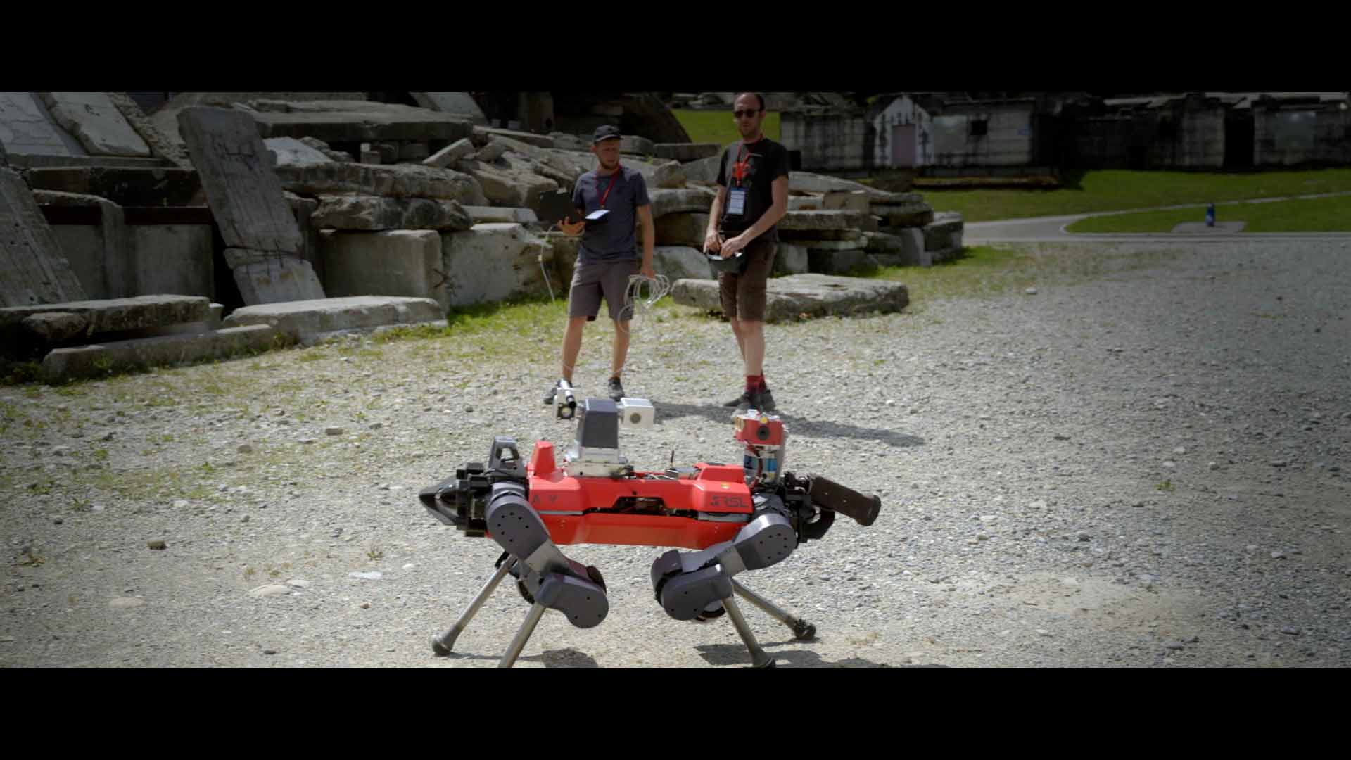 NCCR Robotics production still
