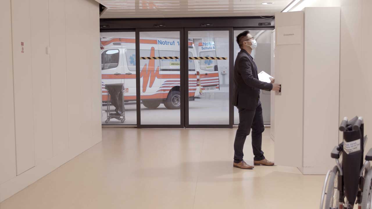 Stadtspital Zürich production still