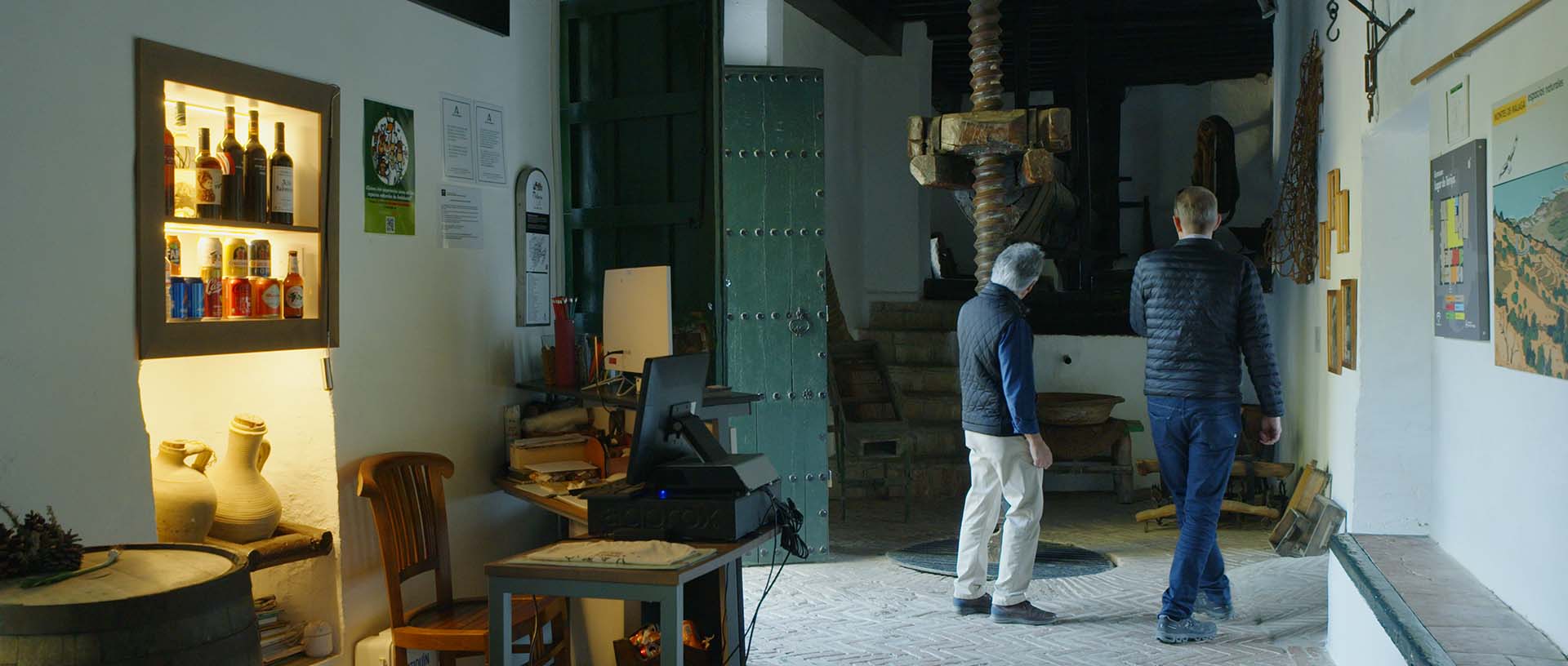 Villa Málaga production still